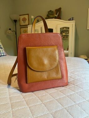 Divina Firenze Italian Leather Backpack